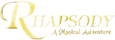Rhapsody A Musical Adventure title screen for Nintendo DS